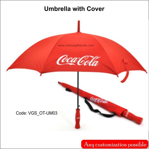 Vishwa Gift Studio | Corporate gifts | Umbrella with Cover
