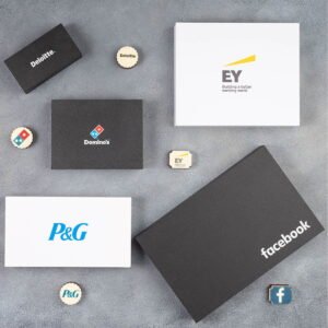 %Corportae Gifts% 7 Gift Chocolate Box with Logo