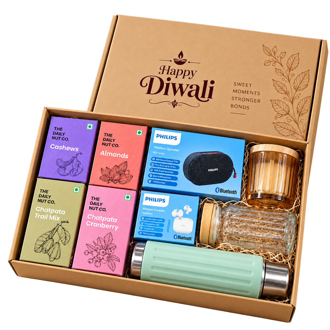 Philips Audio & Dry Fruits Diwali Hamper — DW009