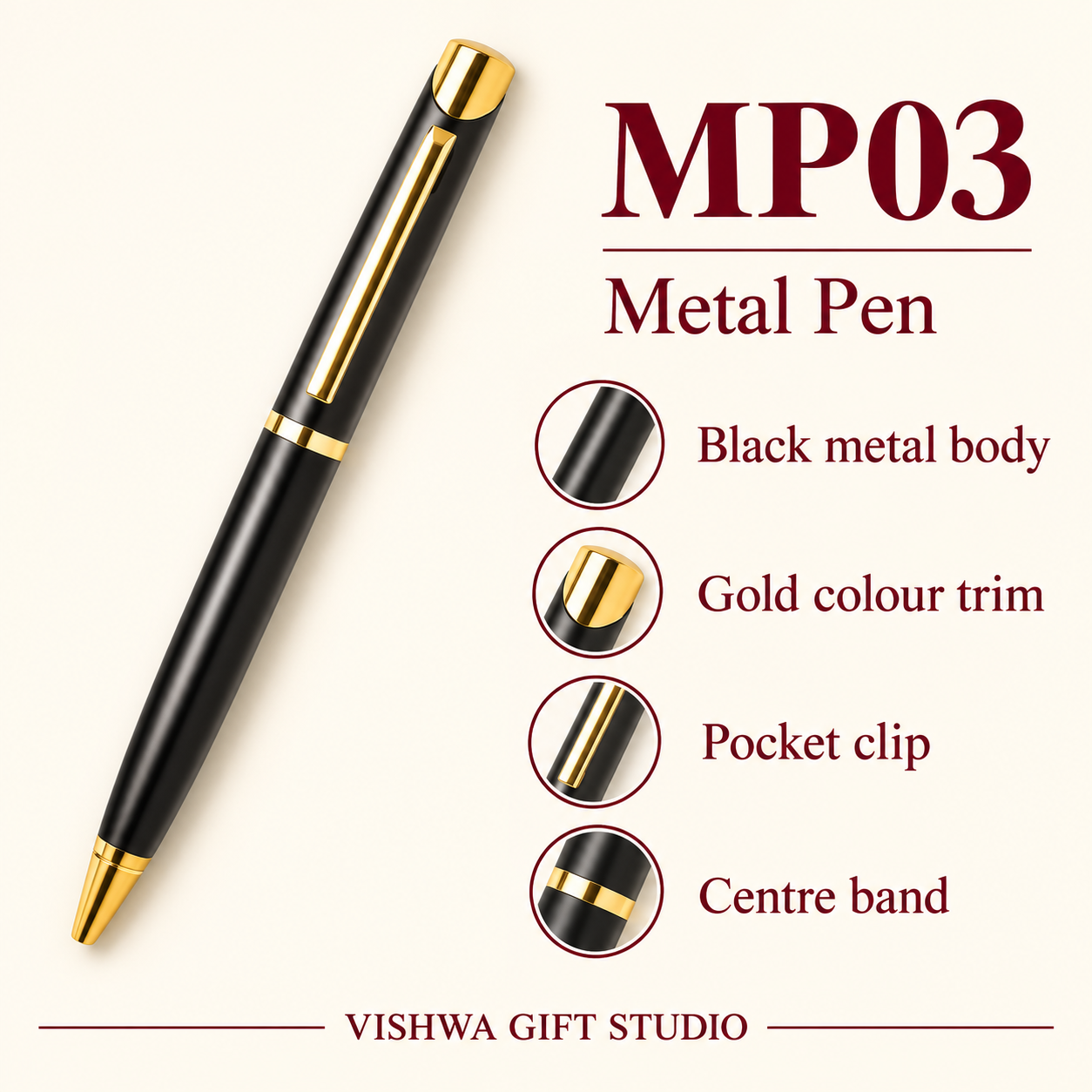 MP03 Metal Pen verified details