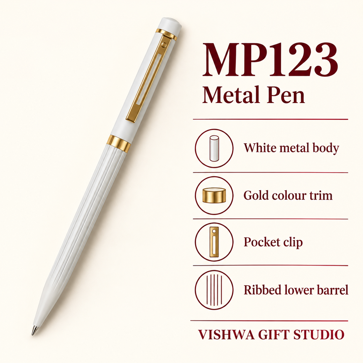 MP123 Metal Pen verified details