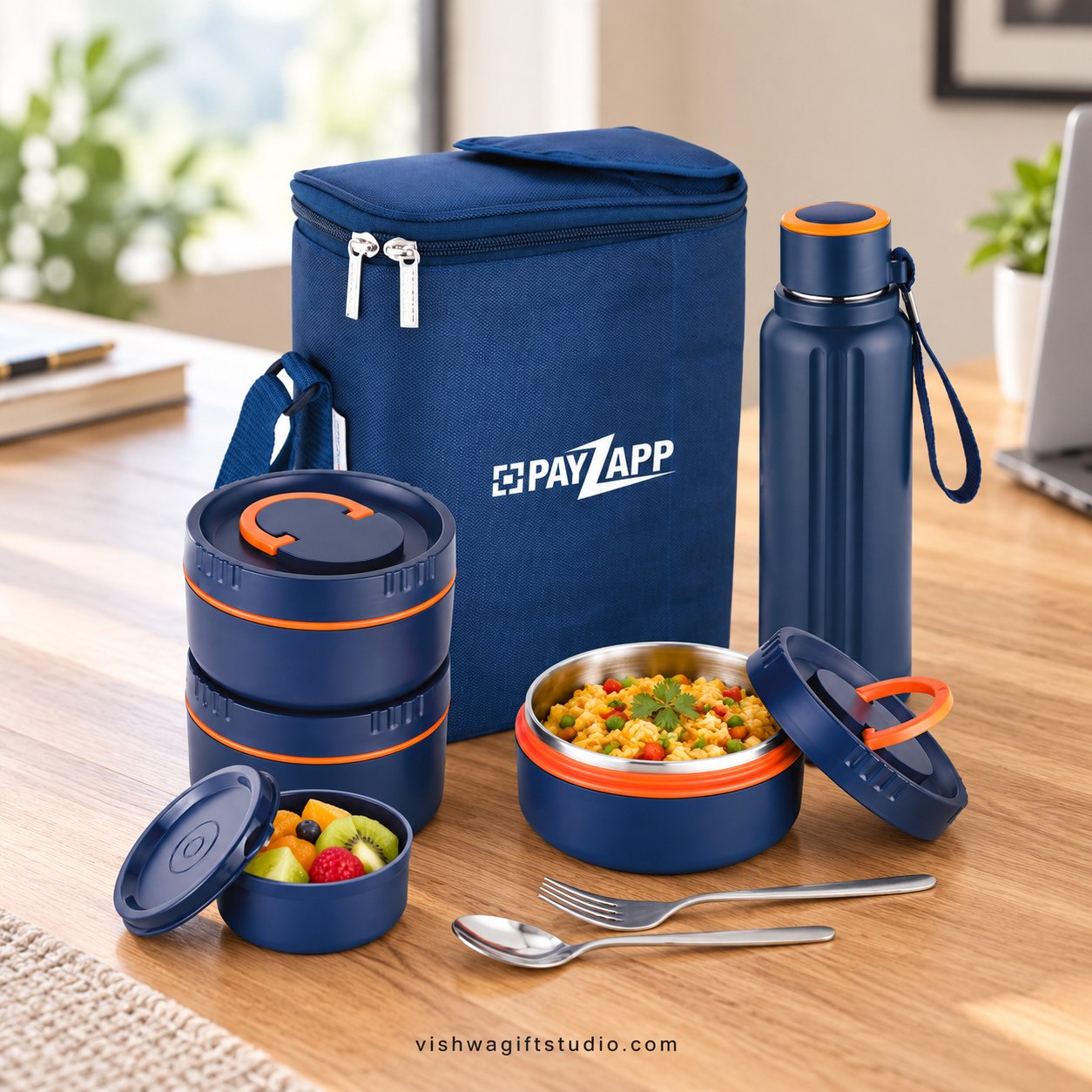 LB-48A Dazzle Pro Insulated Lunch Box Set