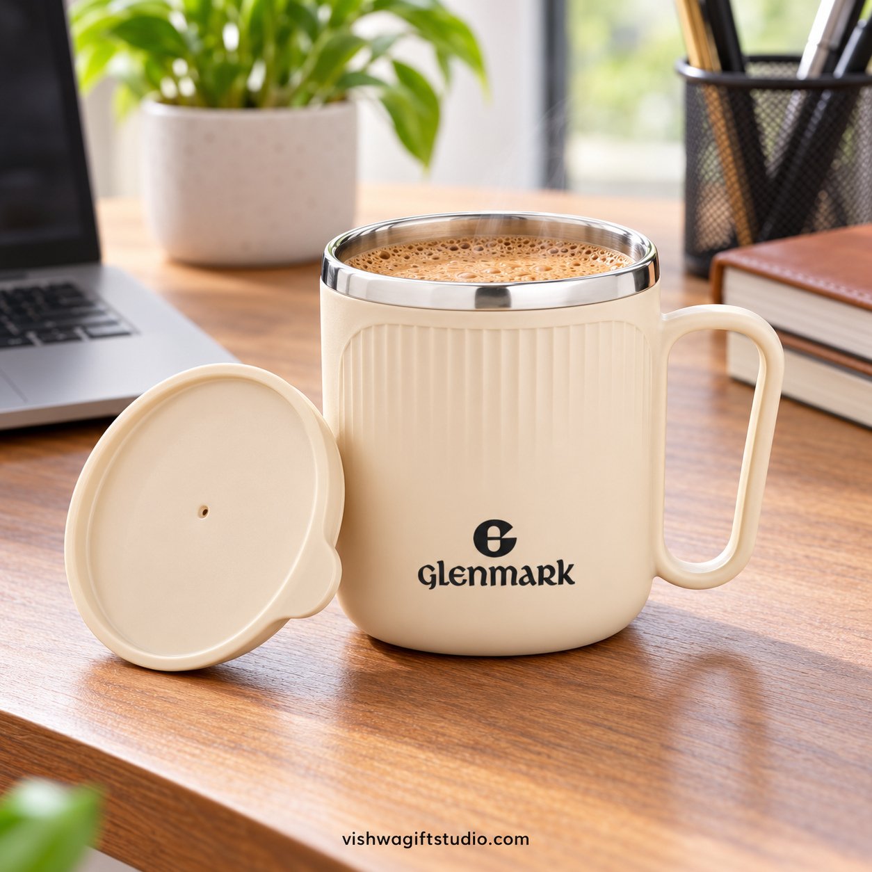 MG-1A Smile Inner Steel Mug