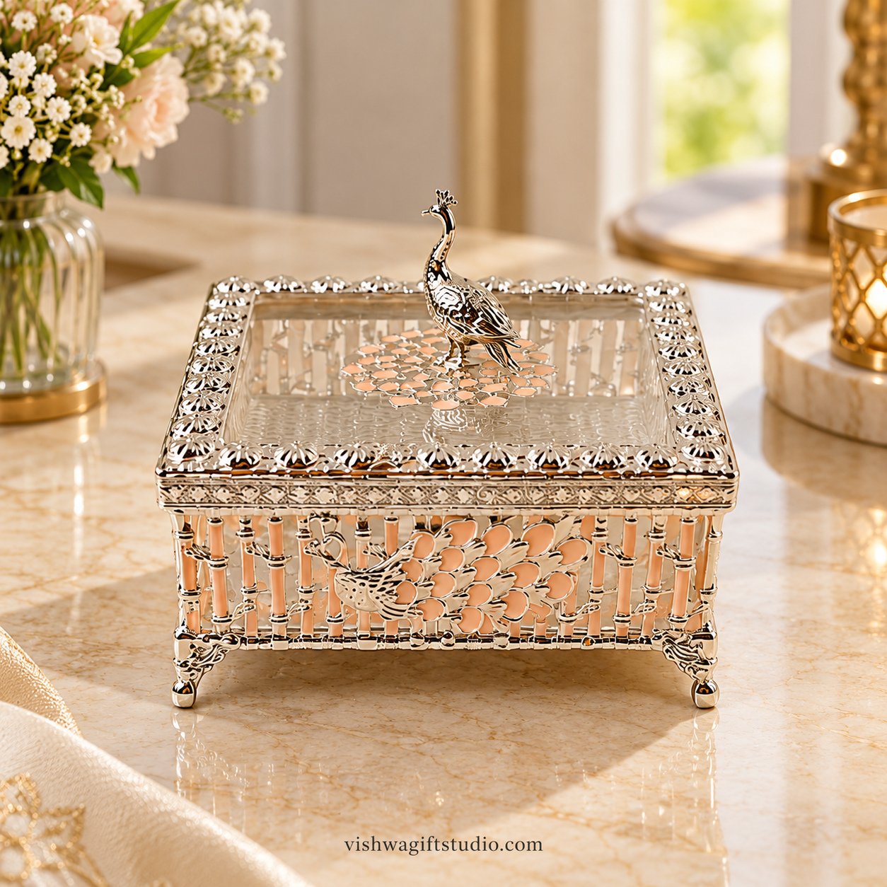 RGS-025 Small Square Lidded Bowl