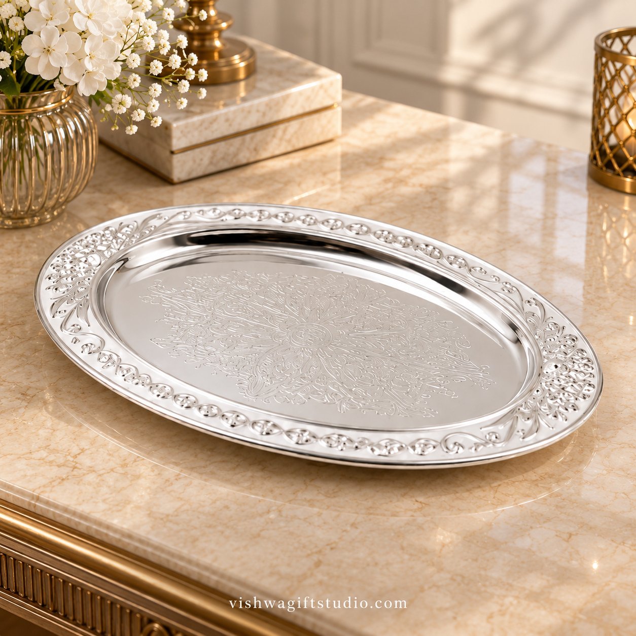 RGS-133 Decorative Oval Tray