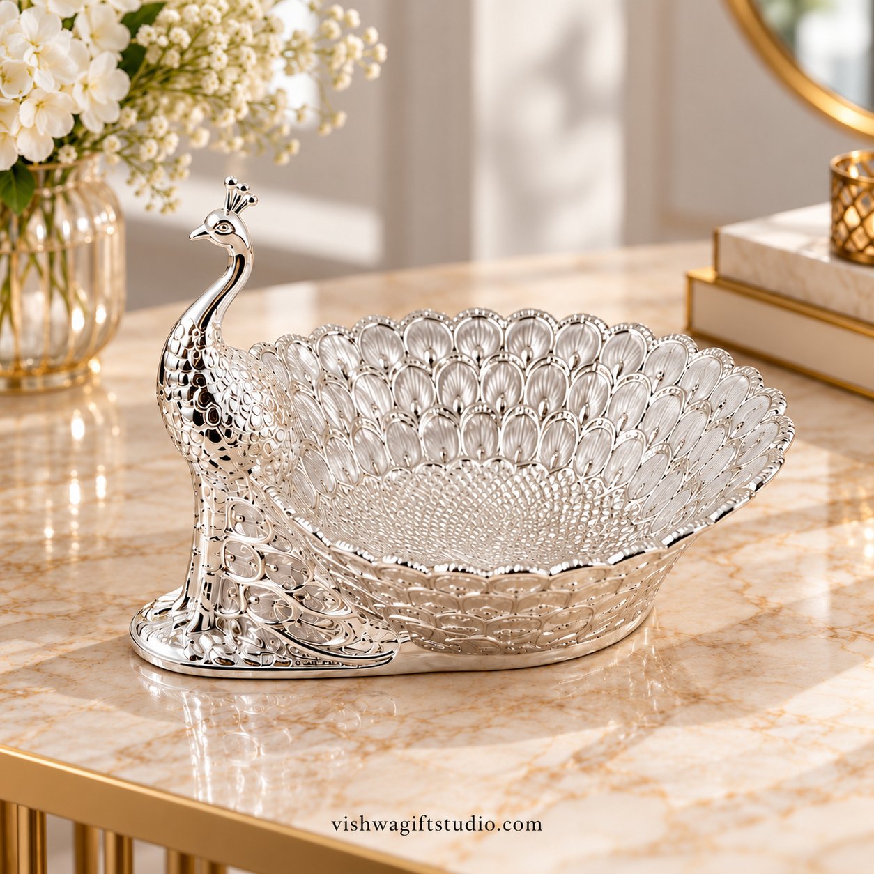 RGS-154 Peacock Display Platter
