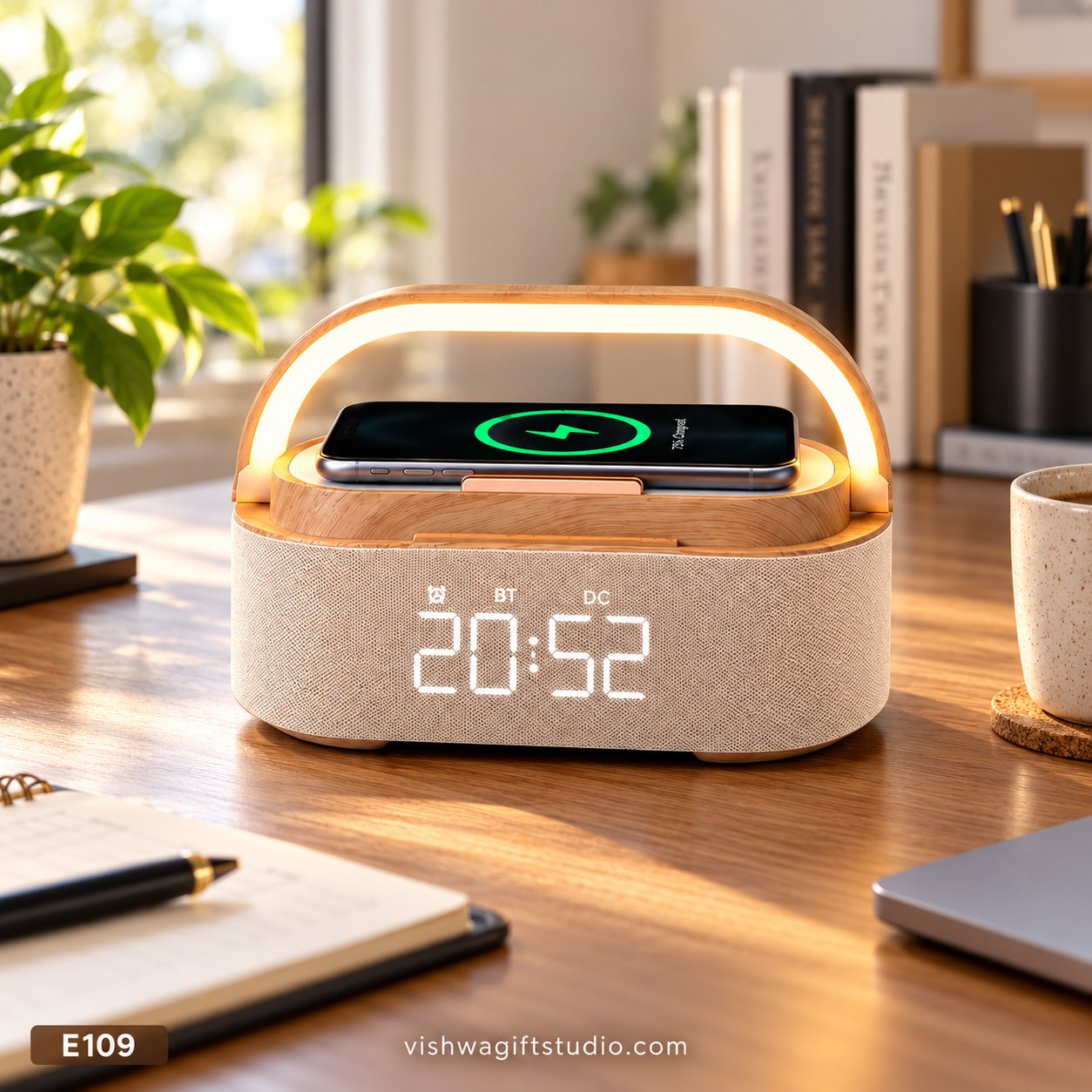 E109 Mood Station 6-in-1 Bluetooth Speaker Station