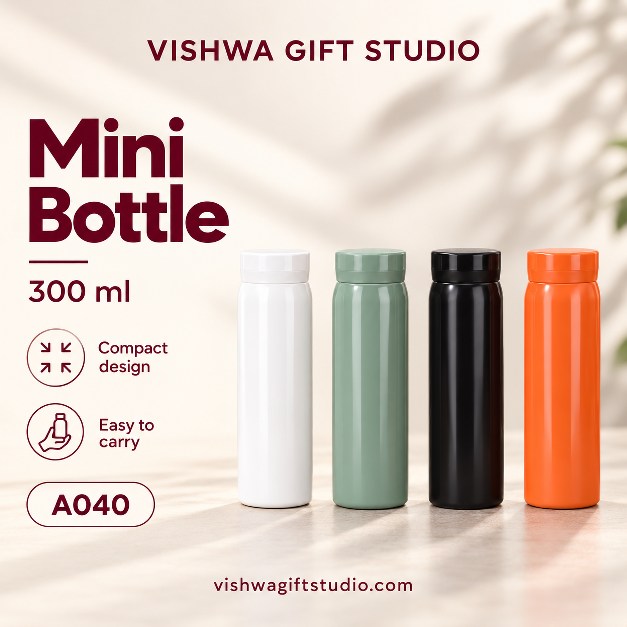 Mini Bottle - 300 ml - A040 - Image 2