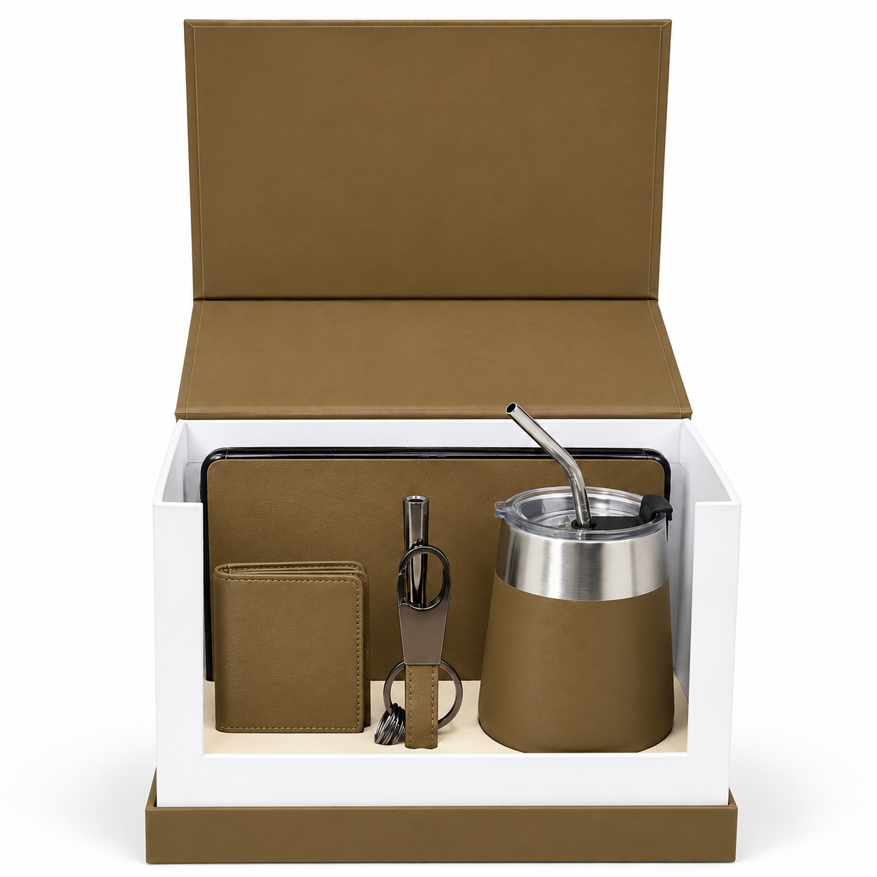 5-in-1 Organiser & Straw Tumbler Gift Set - EG-OG23 / EG-OG24 / EG-OG25 / EG-OG26 — EG-OG23