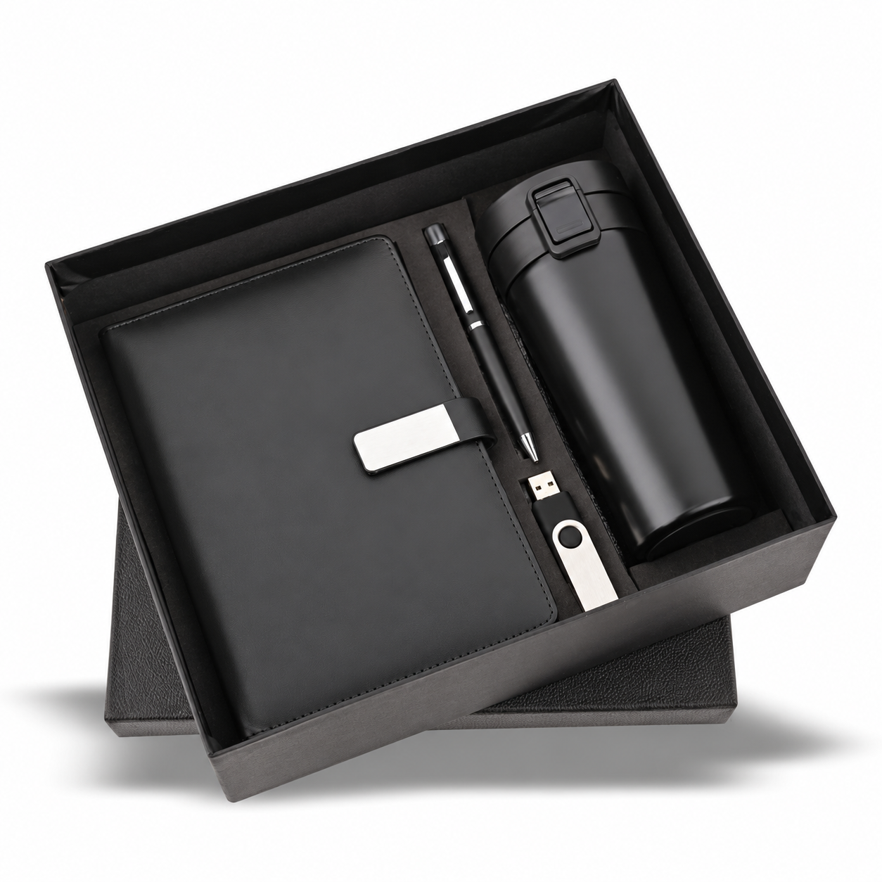 4-in-1 Notebook, Pen, Mug & USB Gift Set - EG199 — EG199