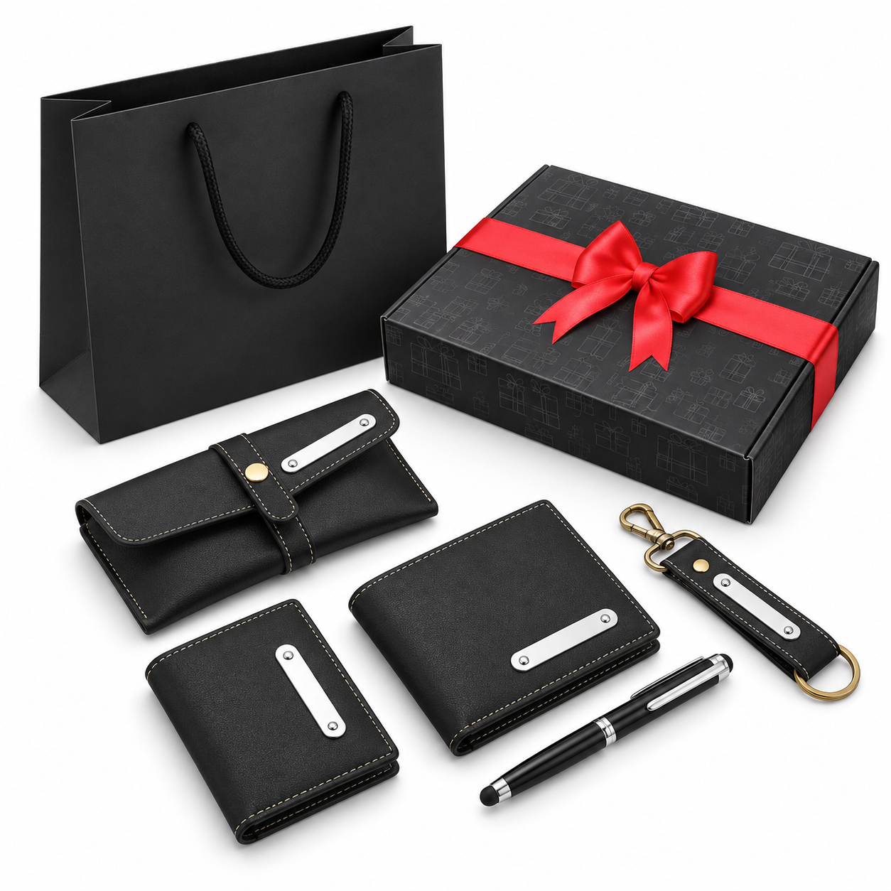 5-in-1 Gents Wallet & Accessories Gift Set - EG25 / EG26 — EG25