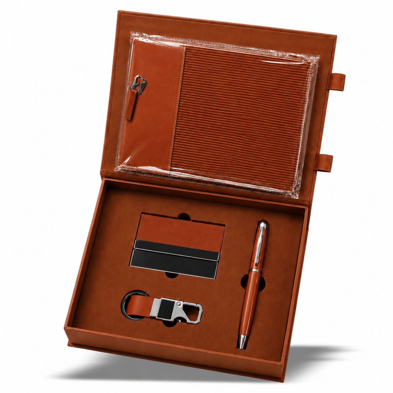 4-in-1 Zip-Pocket Notebook & Accessories Gift Set - EG390 / EG391 — EG390