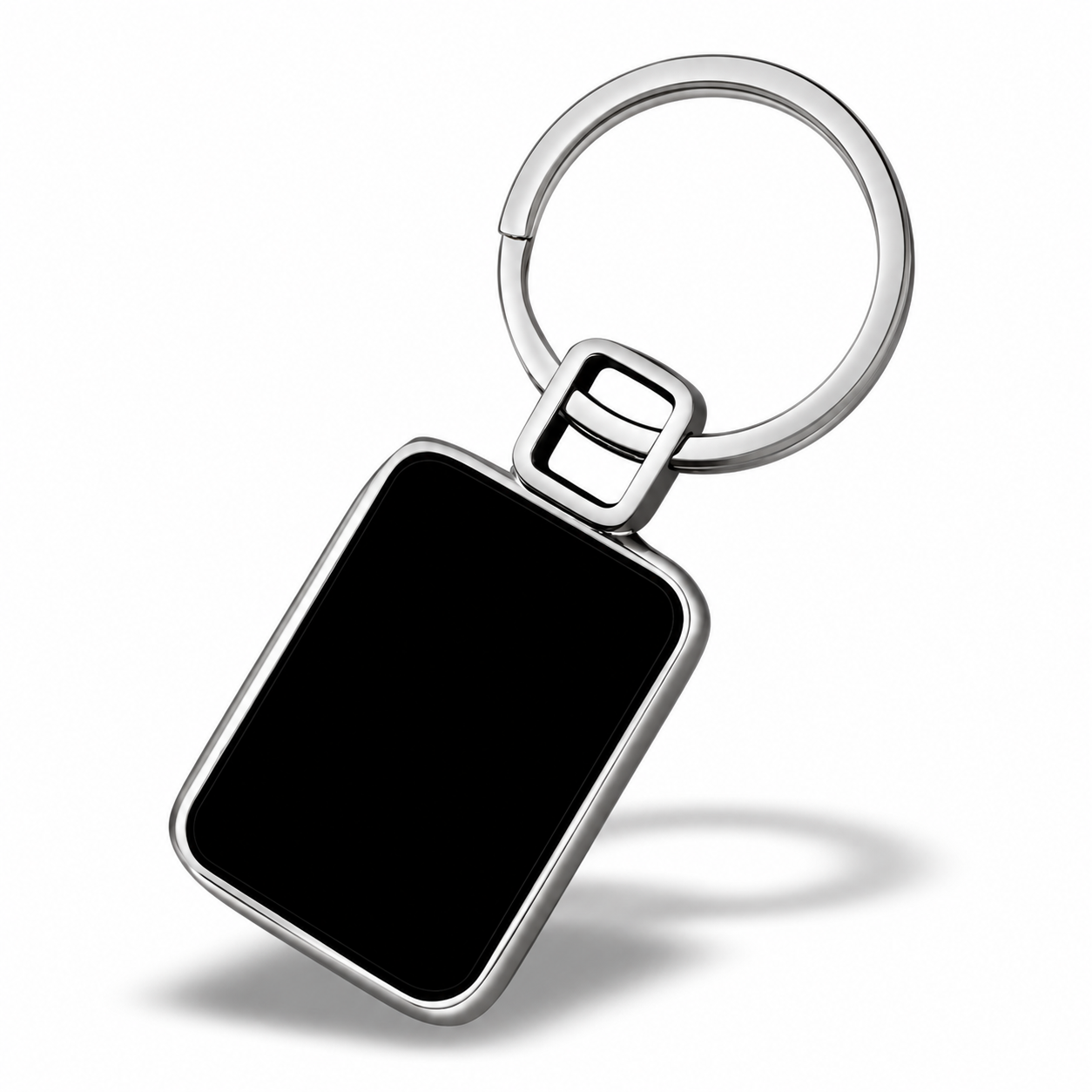 Double-Link Rectangular Keychain - KC04
