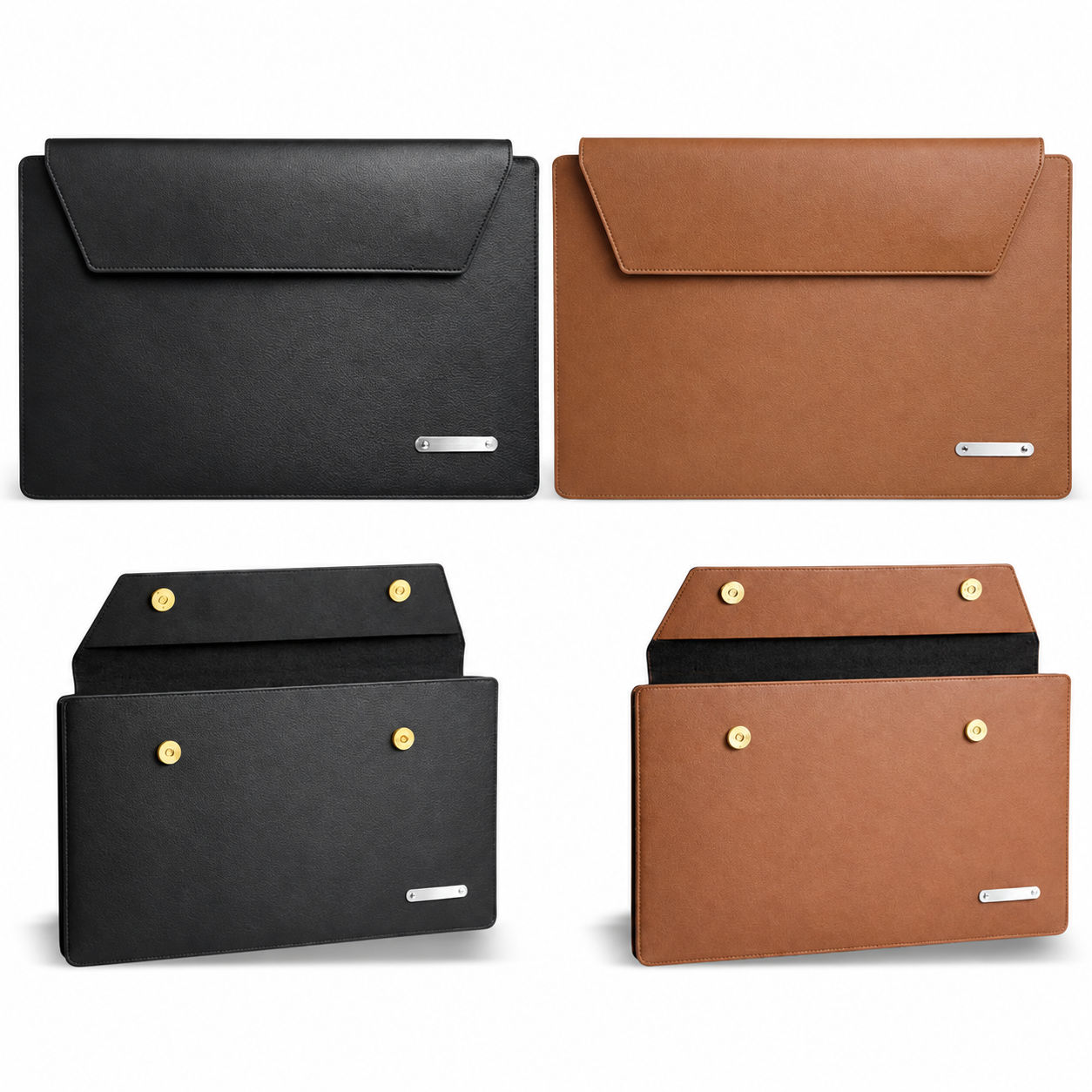 Button-Flap Laptop Sleeve - LS35 / LS36 — LS35