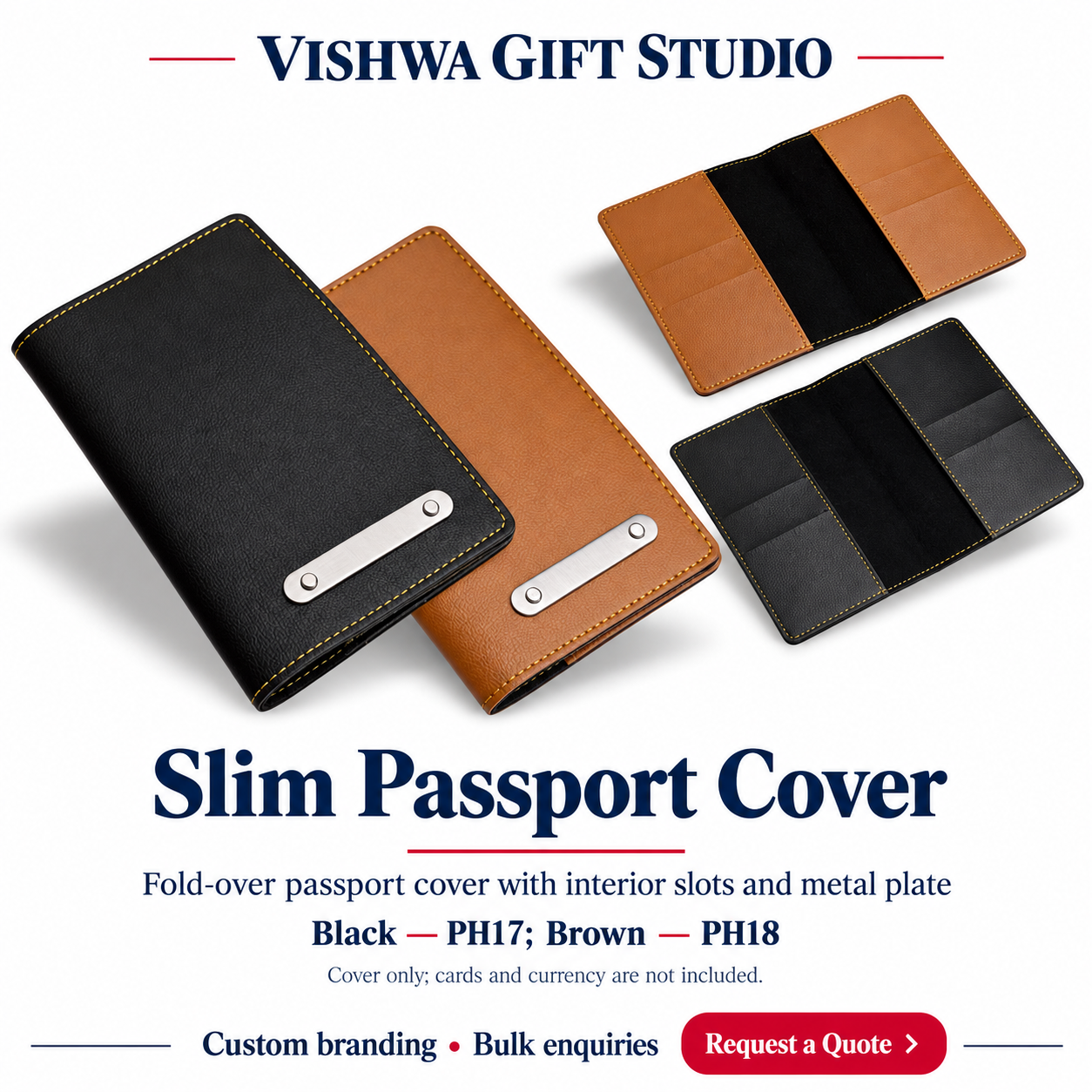 Slim Passport Cover - PH17 / PH18 - Image 2