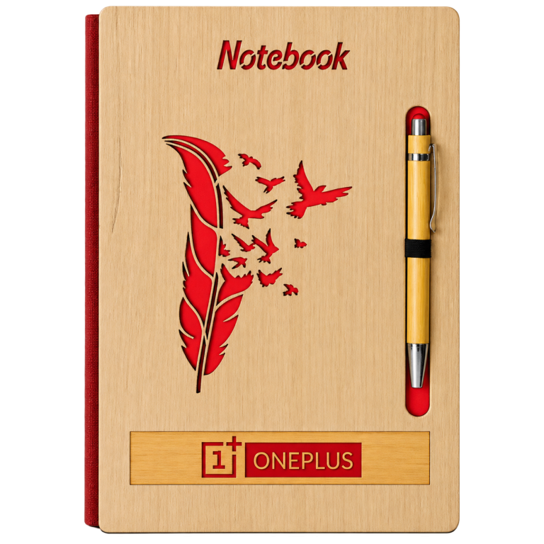 WD2004 Wooden Notebook with Pen