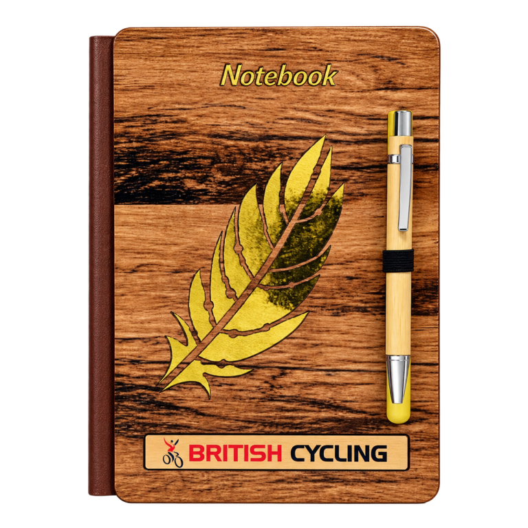 WD2009 Wooden Notebook with Pen