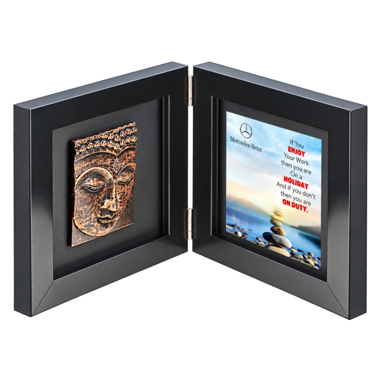 4123 Foldable Buddha Quote Frame
