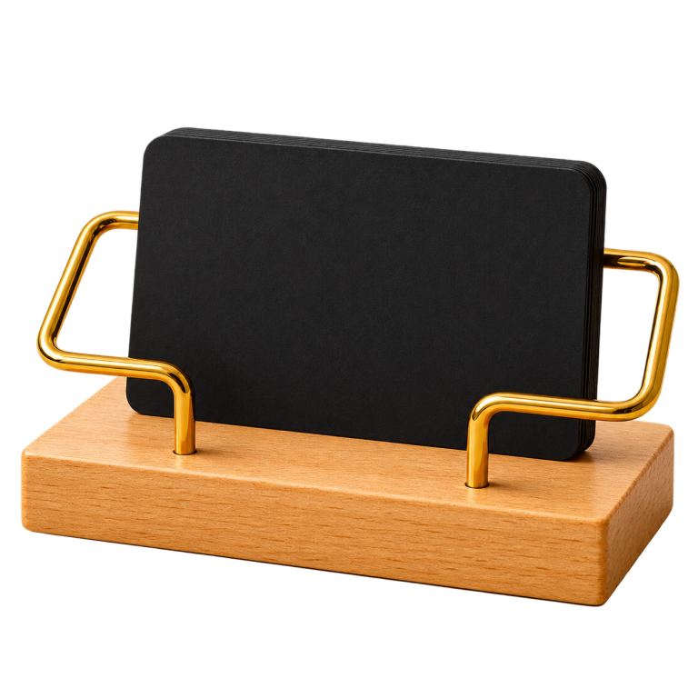 WD-H10 Wooden Visiting Card Holder