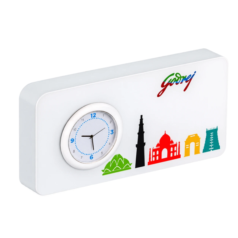 4310 Timeless India Desk Clock