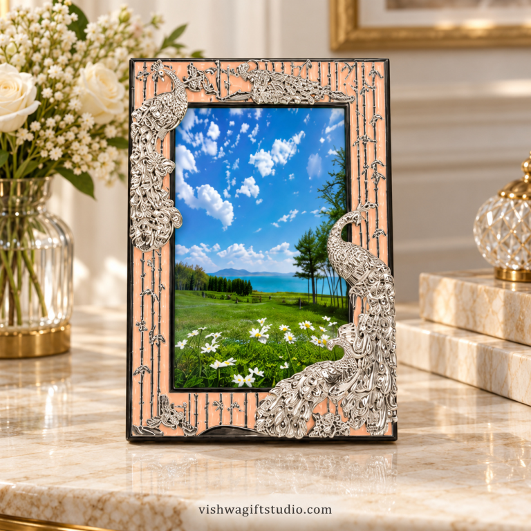 GS-187-PF Peacock Decorative Photo Frame