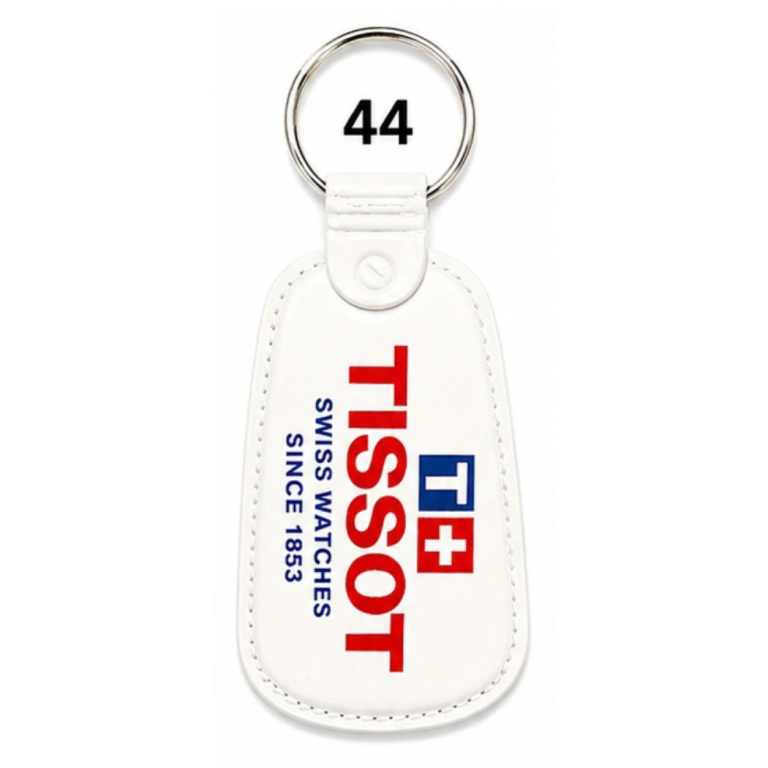 44 White Rounded Rectangle ABS Printing Keychain
