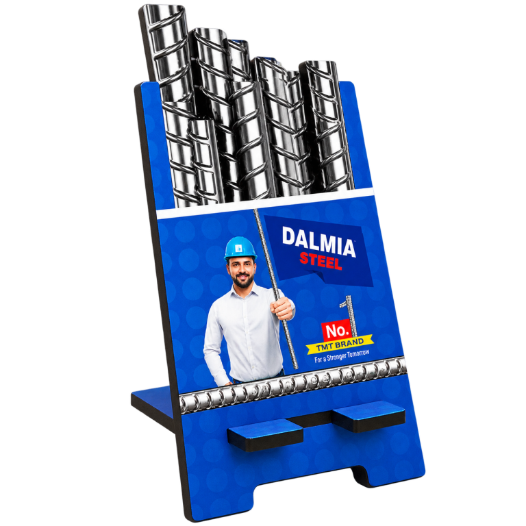 WD148 MDF Mobile Stand with Branding