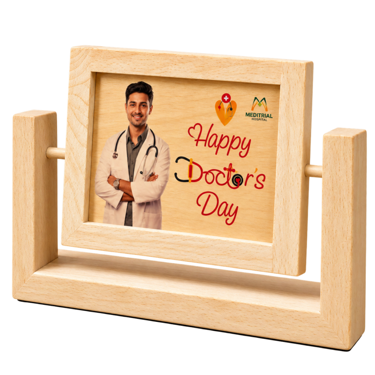 WD120 Wooden Message Frame