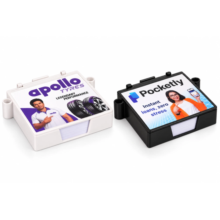 CP476 / CP477 Chit Pad with Pen Holder – White & Black