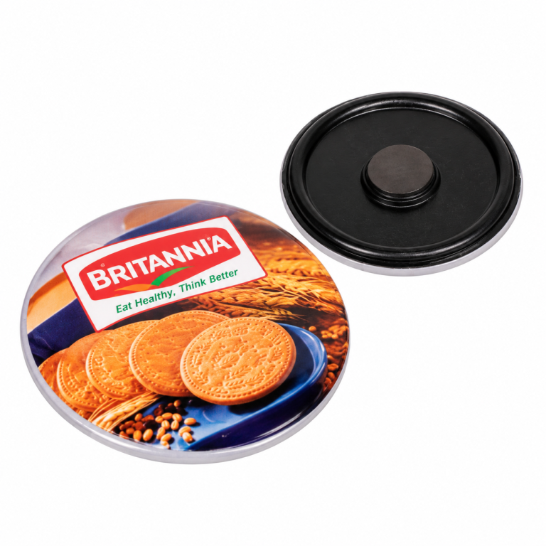 FM736 Round Fridge Magnet