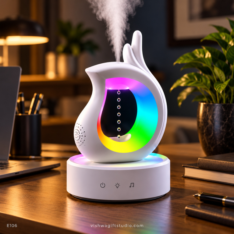 E106 Sensei Anti-Gravity Water Drop Humidifier Speaker