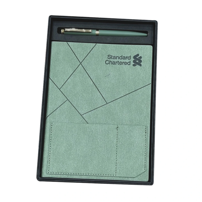2-in-1 Notebook & Metal Pen Gift Set – GS 201
