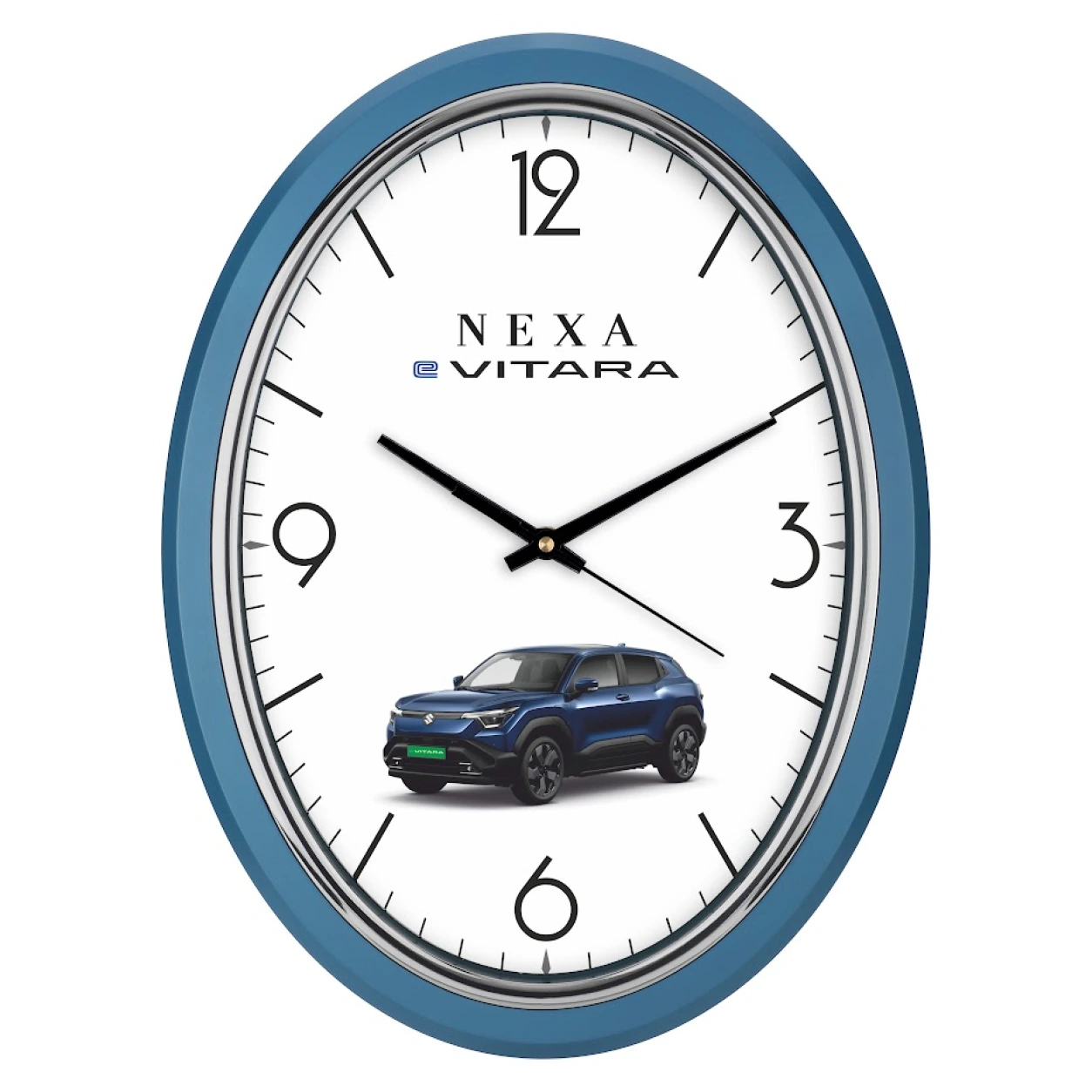 8/9 Oval Plastic Wall Clock — WC08