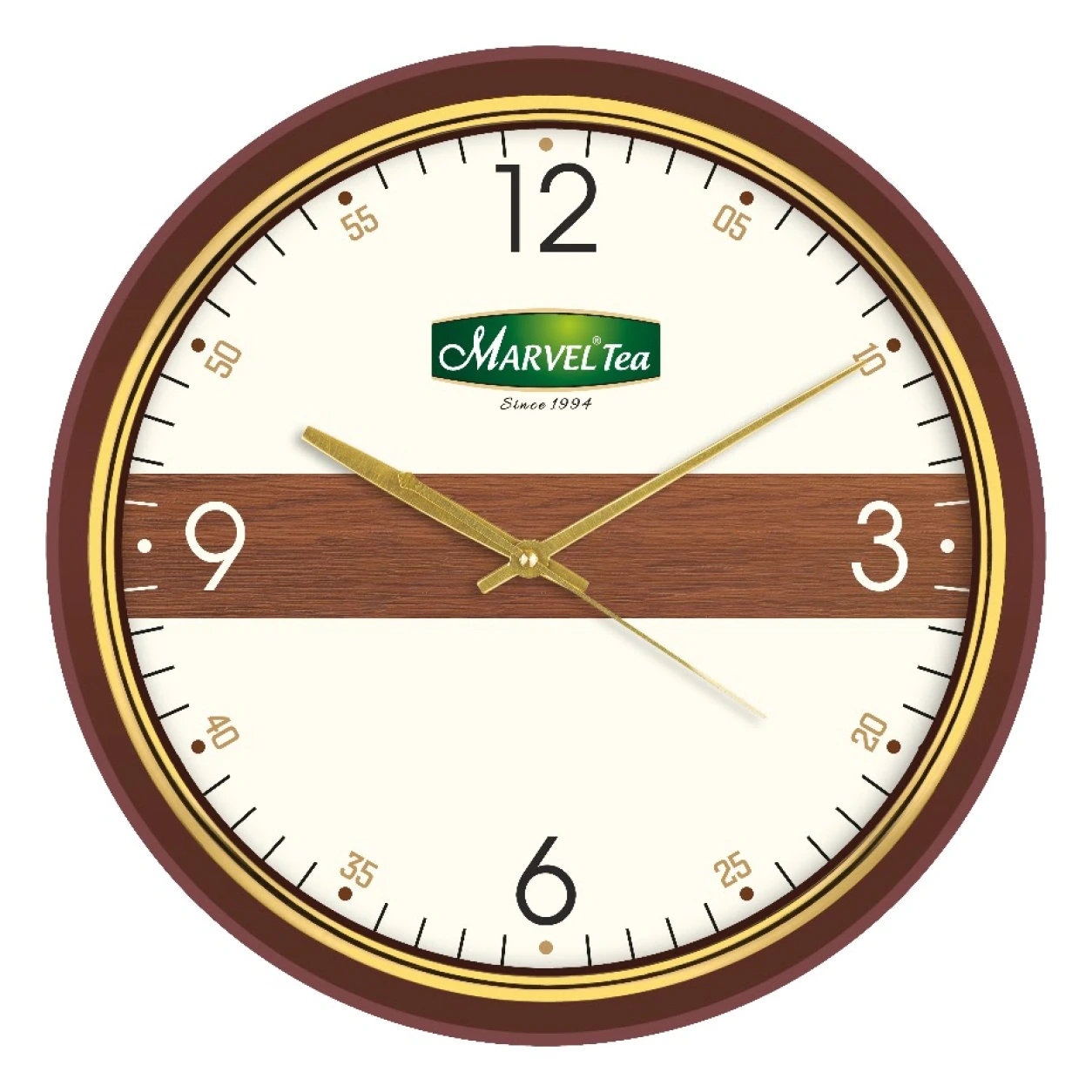 11 12.75-Inch Plastic Wall Clock — WC11