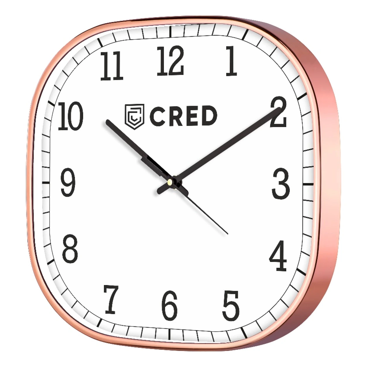 Model 20 wall clock original photo with sample branding