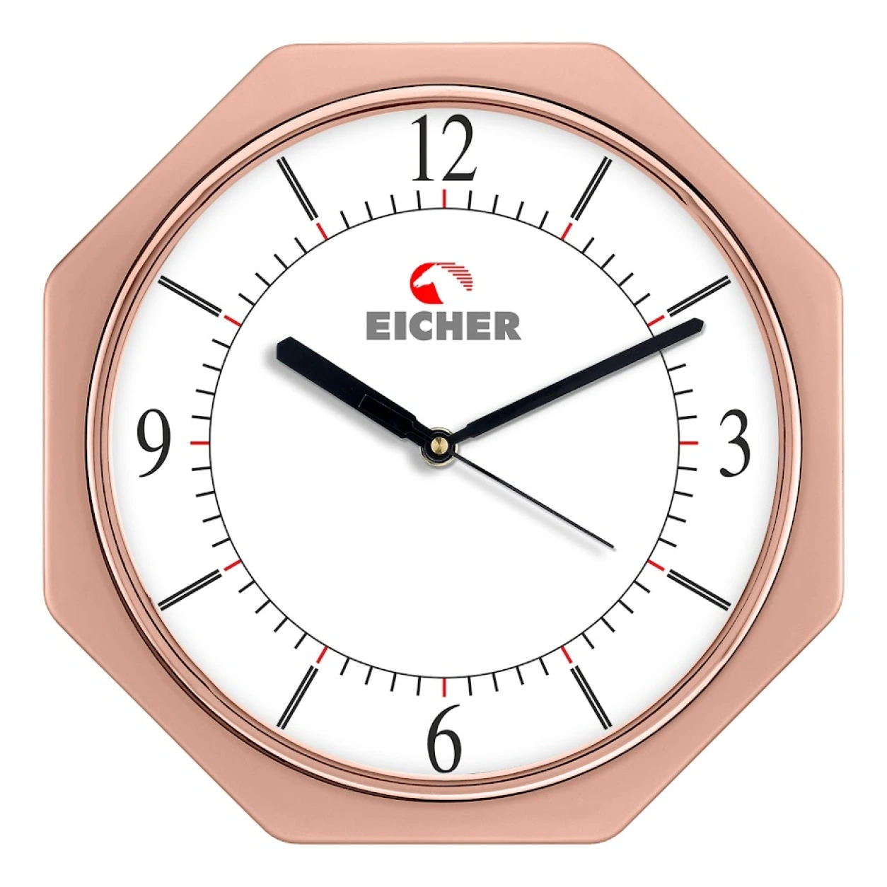 74–76 Octagonal Wall Clock – Three Designs — WC74