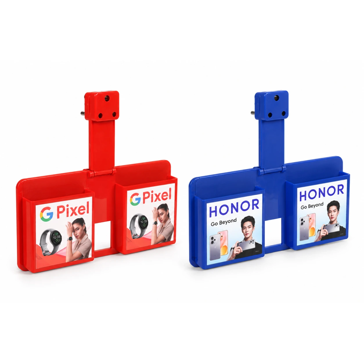 Dual-Pocket Mobile Charging Stand – MCS555 / MCS556 — MCS555