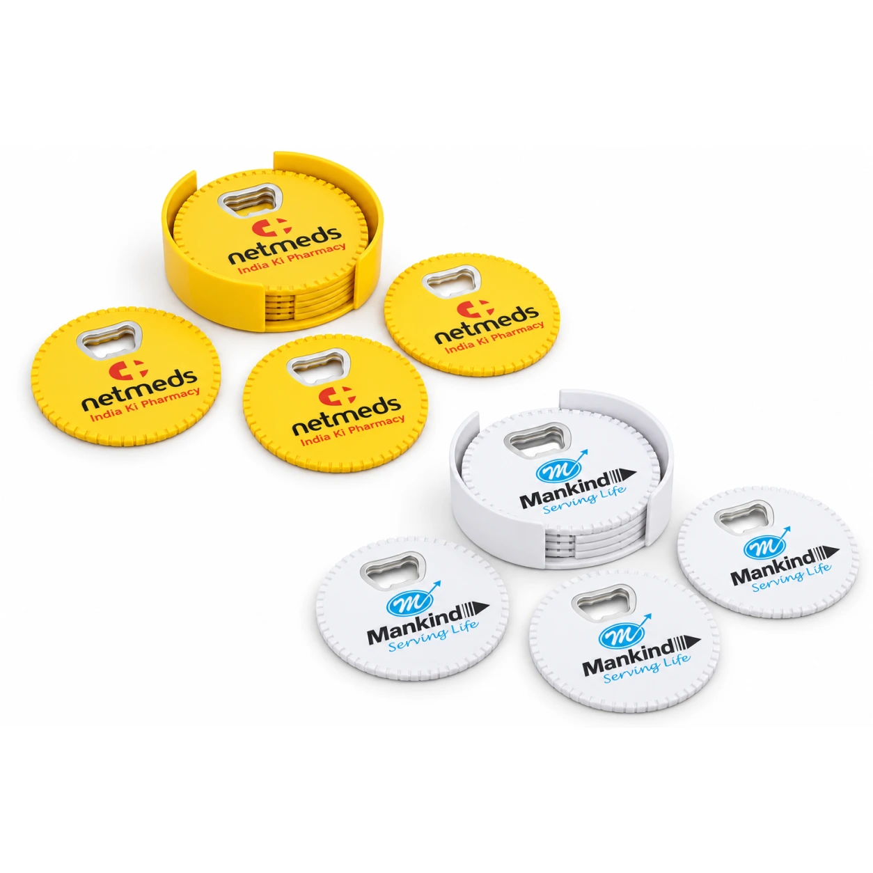 Coaster Set with Bottle Opener – CS613 / CS614 — CS613