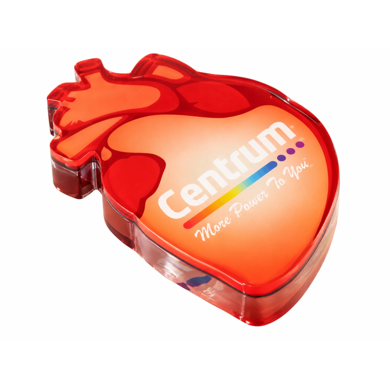 APW637 Anatomical Heart Acrylic Paperweight — APW637