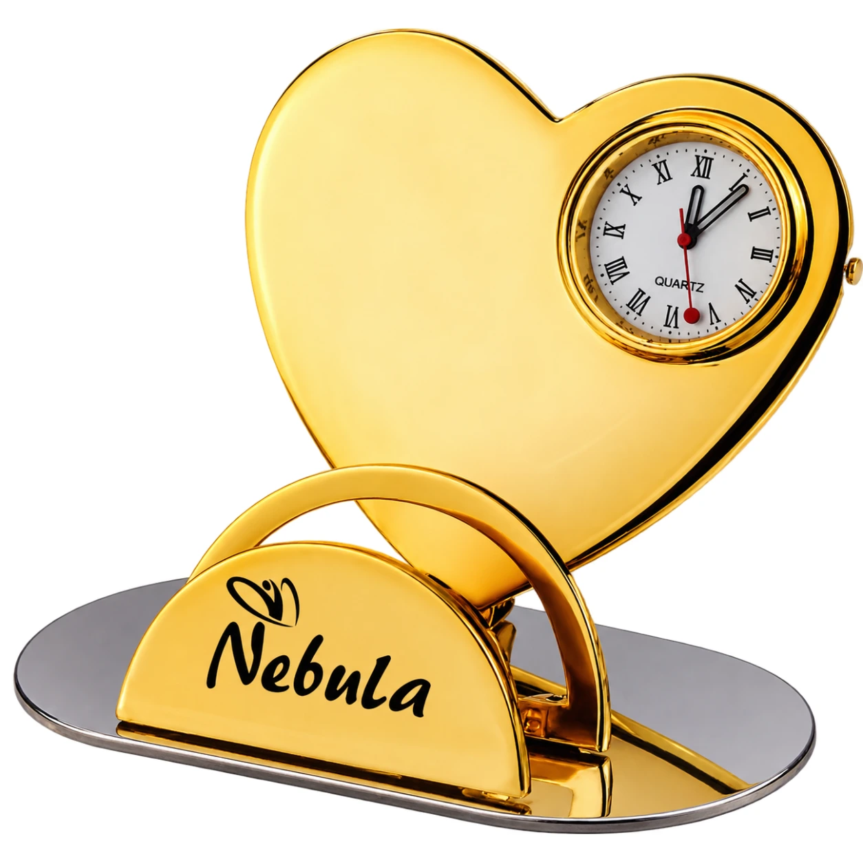 4215 Heart Clock Card Holder — 4215
