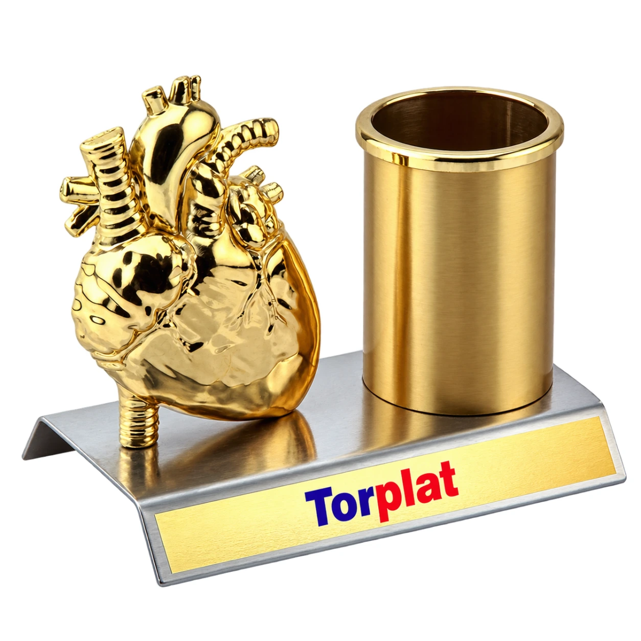 4340 Heart Pen Stand — 4340