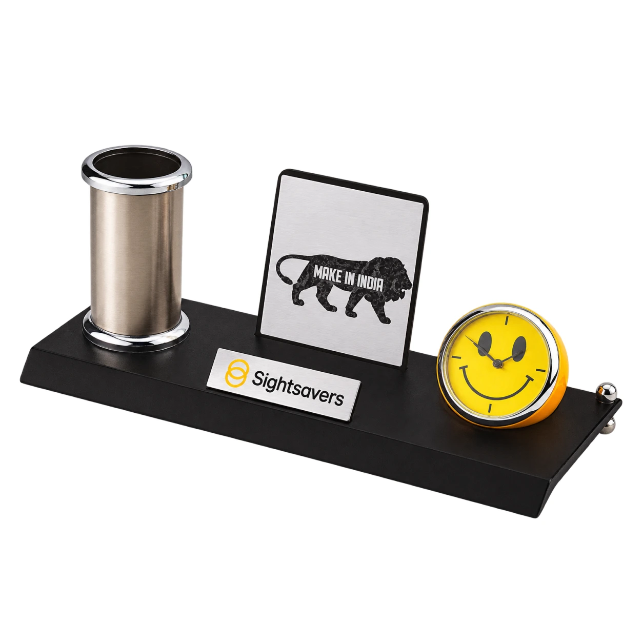 4220 Executive Desk Set With Smile Clock — 4220