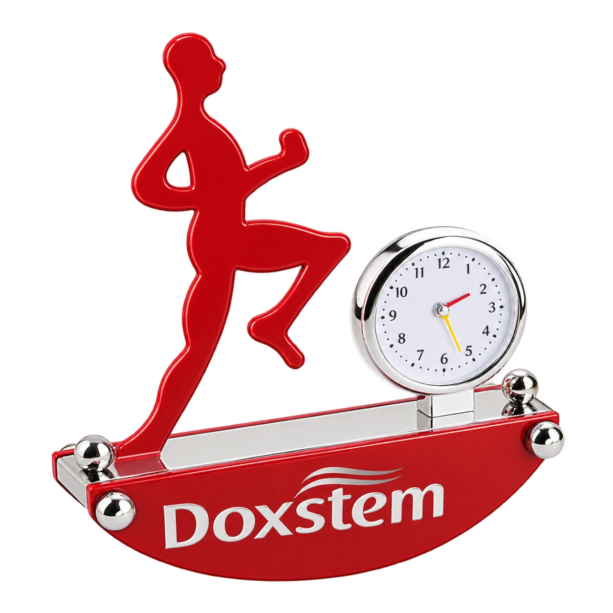4229 Runner Theme Desk Clock — 4229