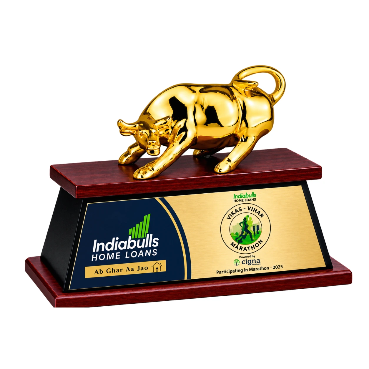 2737 Golden Bull Achievement Trophy — 2737