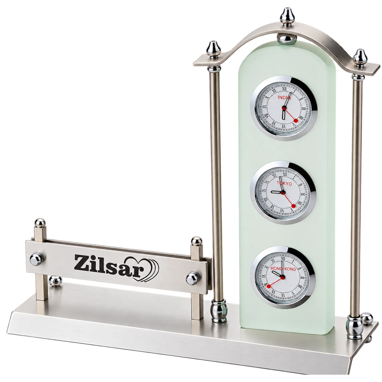 04 World Time Desk Clock — 04